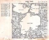 Lida Township, Lake Lizzie, Crystal Lake, Lake Lida, Otter Tail County 1925